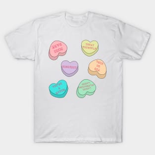 Galentines Day conversation hearts. T-Shirt